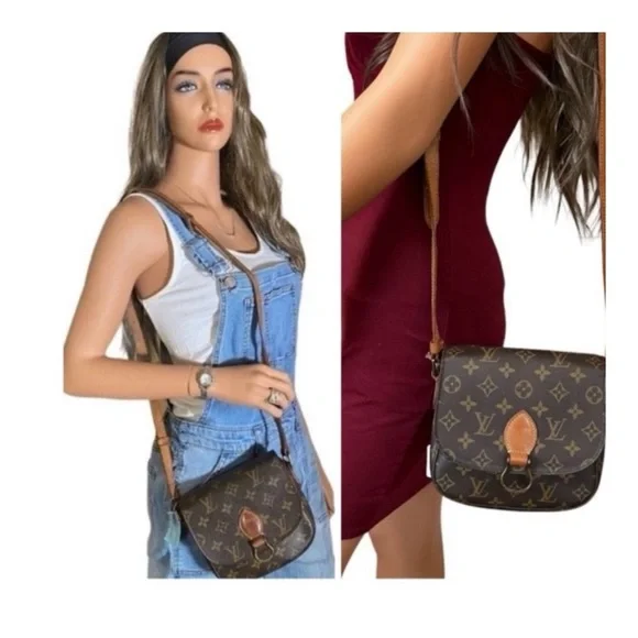 💚CHIC💚LOUIS VUITTON SAINT CLOUD PM SHOULDER BAG - Picture 8 of 15